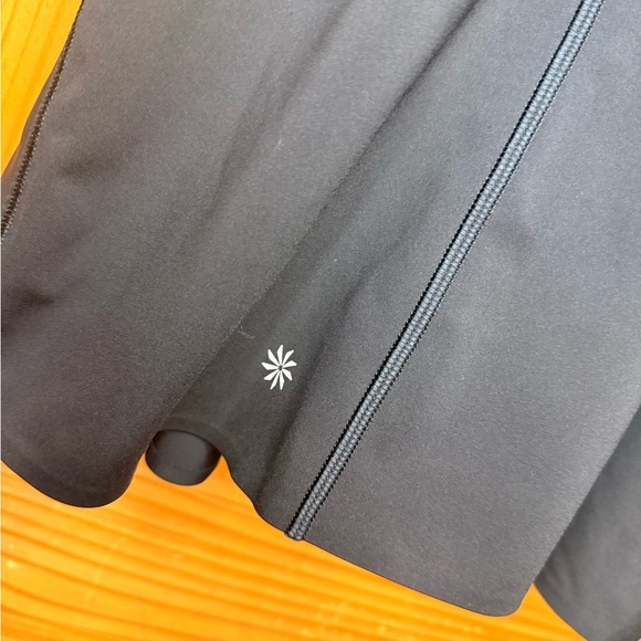 Athleta Levitate Dress black Racerback Athletic Travel Dress Womens L - Picture 4 of 4